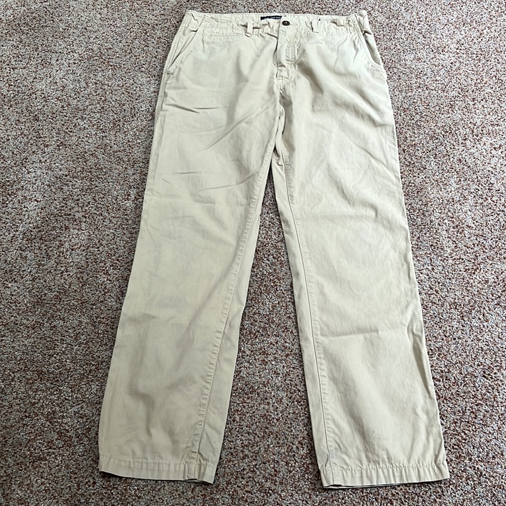 American Eagle Light Tan Khakis, Size 34/34